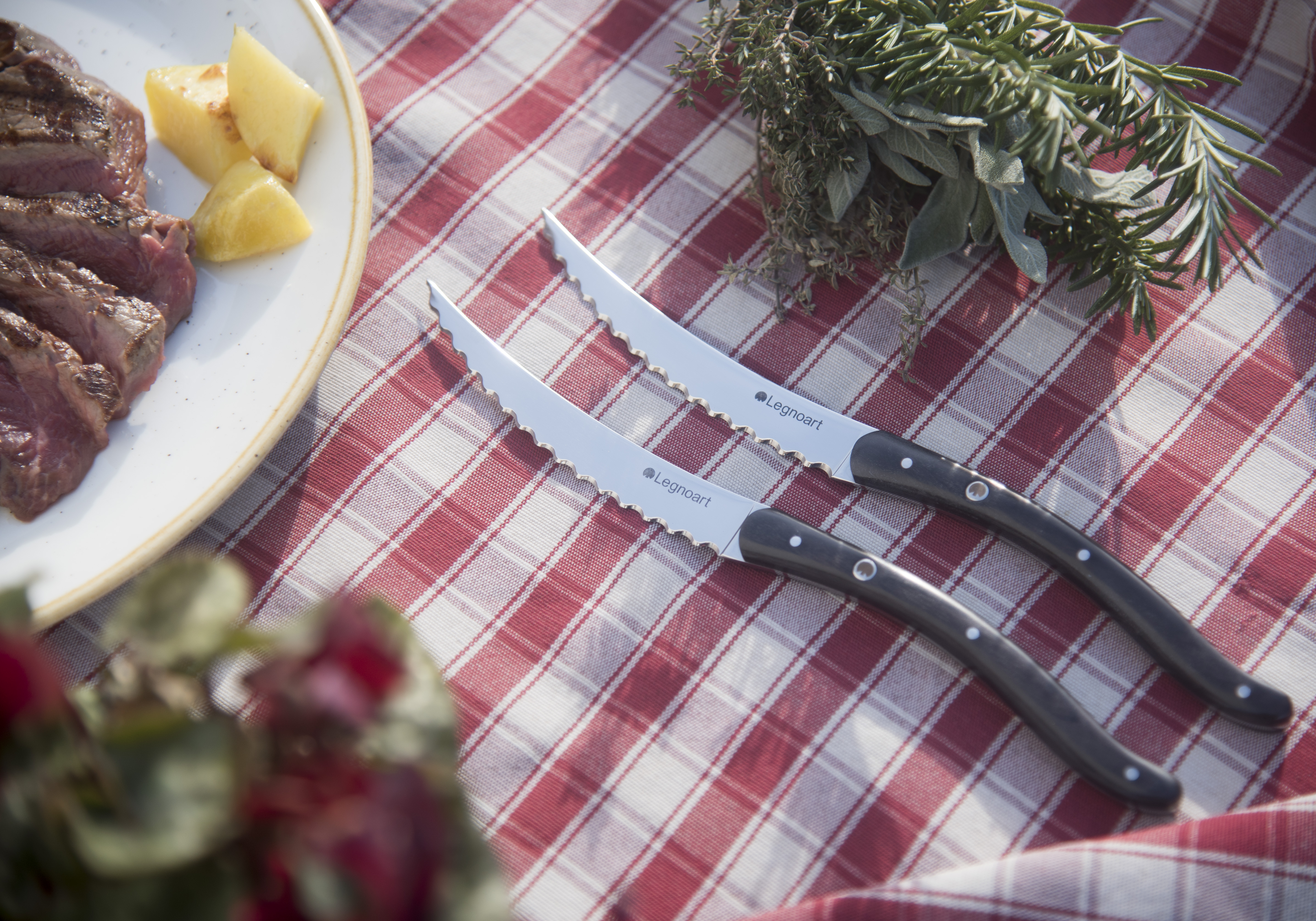 Legnoart WAGYU Steak Knive Mørkt træ